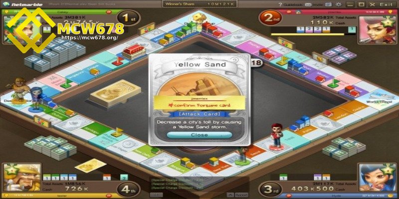 Cờ tỷ phú gồm những phần nào?