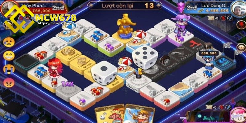 Tung xúc xắc trên bàn cờ